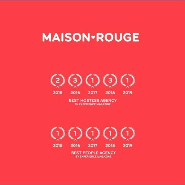 MaisonRouge Best Hostess Agency 2019-2020